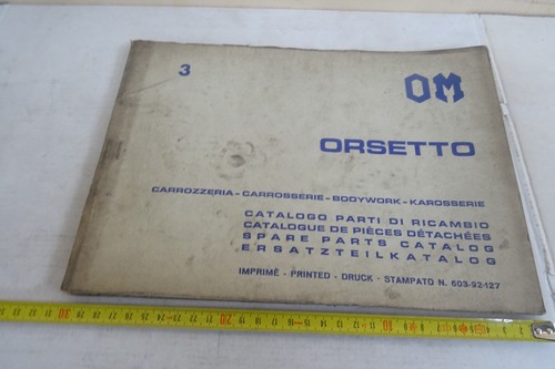 Orsetto catalogo parti di - om,